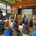2023年3月6日（月）午前8時40分から松ヶ崎小学校で感謝の集いが開催されました。