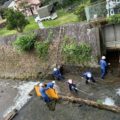 2025年9月14日（日）松ヶ崎消防分団による泉川水系（井出ヶ鼻水門、前川）の保全・点検作業が行なわれました。